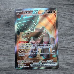 Ting-Lu ex #243 Pokemon Paldea Evolved Holo Card